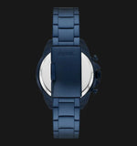 Fossil Bronson Chronograph Blue Dial Blue Steel Strap Watch for Men - FS5916 Authentic Buy Shop Now