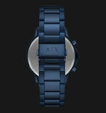 Armani Exchange Hampton Chronograph Blue Dial Blue Steel Strap Watch For Men - AX2430 Authentic Buy Shop Now