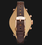 Fossil Boyfriend White Dial Brown Leather Strap Watch for Women - ES3616 Authentic Buy Shop Now