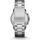 Fossil Neutra Chronograph Blue Dial Silver Steel Strap Watch for Men - FS5792 Authentic Buy Shop Now