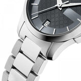Gucci G Timeless Grey Dial Silver Steel Strap Watch For Women - YA126522 Authentic Buy Shop Now