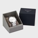 Guess Hendrix Silver Dial Silver Steel Strap Watch for Men - GW0066G1 Authentic Buy Shop Now