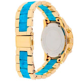 Michael Kors Ritz Gold Dial Two Tone Steel Strap Watch for Women - MK6328 Authentic Buy Shop Now