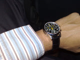 Tissot T Race PRC 200 Chronograph Quartz Black Dial Black Leather Strap Watch for Men - T17.1.526.52 Authentic Buy Shop Now