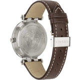 Versace Greca Sport Analog Blue Dial Brown Leather Strap Watch For Men - VEZ300121 Authentic Buy Shop Now
