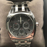 Bulova Classic Collection Multifunction Grey Dial Silver Steel Strap Watch for Men - 96C148 Authentic Buy Shop Now