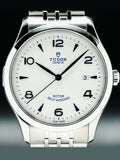 Tudor 1926 Automatic White Dial Silver Steel Strap Watch for Men - M91650-0005 Authentic Buy Shop Now