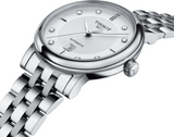 Tissot Carson Premium Automatic Lady Diamonds Silver Dial Silver Steel Strap Watch for Women - T122.207.11.036.00 Authentic Buy Shop Now