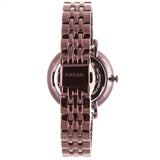 Fossil Jacqueline Brown Dial Brown Steel Strap Watch for Women - ES4100 Authentic Buy Shop Now