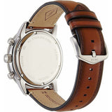 Fossil Townsman Chronograph Blue Dial Brown Leather Strap Watch for Men - FS5279 Authentic Buy Shop Now