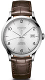 Longines Record Automatic Stainless Steel 40mm Watch for Men - L2.821.4.76.2 Authentic Buy Shop Now