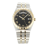 Tudor Royal Automatic Black Dial Two Tone Steel Strap Watch for Men - M28603-0003 Authentic Buy Shop Now