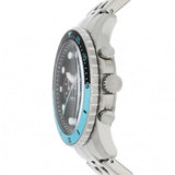 Fossil FB-01 Chronograph Black Dial Silver Steel Strap Watch for Men - FS5827 Authentic Buy Shop Now