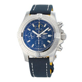 Breitling Avenger Chronograph 45mm Blue Dial Blue Calfskin Strap Watch for Men - A13317101C1X2 Authentic Buy Shop Now