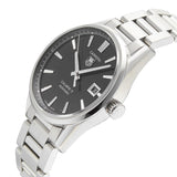 Tag Heuer Carrera Automatic Black Dial Silver Steel Strap Watch for Men - WAR211A.BA0782 Authentic Buy Shop Now