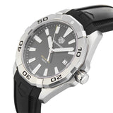 Tag Heuer Aquaracer Quartz Black Dial Black Rubber Strap Watch for Men - WBD1110.FT8021 Authentic Buy Shop Now