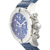 Breitling Avenger Chronograph 43 Blue Dial Blue Nylon Strap Watch for Men - A13385101C1X1 Authentic Buy Shop Now