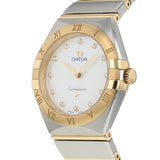Omega Constellation Manhattan Mother of Pearl Dial Two Tone Steel Strap Watch for Women - 131.20.28.60.55.002 Authentic Buy Shop Now