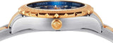 Versace Hellenyium Blue Dial Two Tone Steel Strap Watch for Women - V12060017 Authentic Buy Shop Now