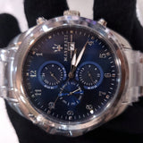 Maserati Traguardo Blue Dial Silver Steel Strap Watch For Men - R8853112505 Authentic Buy Shop Now
