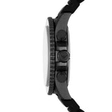 Emporio Armani Diver Chronograph Black Dial Black Silicon Strap Watch For Men - AR11515 Authentic Buy Shop Now