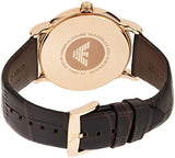 Emporio Armani Luigi Classic Brown Dial Brown Leather Strap Watch For Men - AR2503 Authentic Buy Shop Now