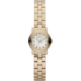 Marc Jacobs Amy Dinky White Dial Gold Steel Strap Watch for Women - MBM3226 Authentic Buy Shop Now
