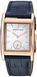Movado Heritage Mother of Pearl White Dial Blue Leather Strap Watch For Women - 3650052 Authentic Buy Shop Now