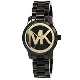Michael Kors Runway Black Dial Black Steel Strap Watch for Women - MK6057 Authentic Buy Shop Now