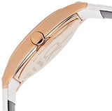 Calvin Klein Accent White Dial White Leather Strap Watch for Women - K2Y2X6K6 Authentic Buy Shop Now