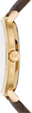 Michael Kors Addyson Three-Hand Silver Dial Brown Leather Strap Watch for Women - MK2945 Authentic Buy Shop Now