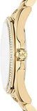 Michael Kors Bradshaw Quartz Gold Dial Gold Steel Strap Watch For Women - MK6555 Authentic Buy Shop Now