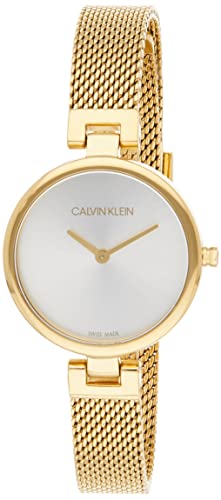 Calvin Klein Authentic White Dial Rose Gold Mesh Bracelet Watch for Women - K8G23526 Authentic Buy Shop Now