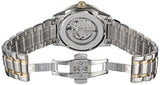 Bulova BVA Skeleton Silver Dial Two Tone Steel Strap Watch for Men - 98A123 Authentic Buy Shop Now