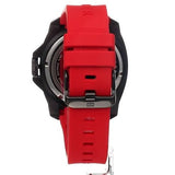 Tommy Hilfiger Windsurf Black Dial Red Rubber Strap Watch for Men - 1791112 Authentic Buy Shop Now