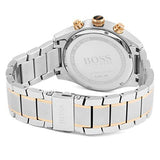 Hugo Boss Grand Prix Black Dial Two Tone Steel Strap Watch for Men - 1513473 Authentic Buy Shop Now