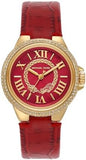 Michael Kors Camille Three-Hand Red Dial Red Leather Strap Watch for Women - MK4750 Authentic Buy Shop Now