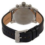 Fossil Pilot Chronograph Sky Blue Dial Black Leather Strap Watch for Men - FS5162 Authentic Buy Shop Now