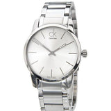 Calvin Klein City Silver Dial Silver Steel Strap Watch for Women - K2G23126 Authentic Buy Shop Now