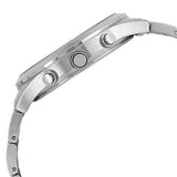 Guess Atlas Chronograph Silver Dial Silver Steel Strap Watch For Men - W0668G7 Authentic Buy Shop Now