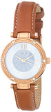 Guess Park Avenue Blue Dial Brown Leather Strap Watch for Women - W0838L2 Authentic Buy Shop Now