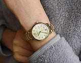 Burberry The Classic Champagne Dial Gold Steel Strap Watch for Women - BU10109 Authentic Buy Shop Now