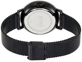 Hugo Boss Infinity Black Dial Black Mesh Bracelet Watch for Women -1502521 Authentic Buy Shop Now