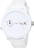 Tommy Hilfiger Denim White Dial White Rubber Strap Watch for Men - 1791324 Authentic Buy Shop Now
