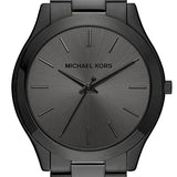 Michael Kors Slim Runway Black Dial Black Steel Strap Watch for Men - MK8507 Authentic Buy Shop Now