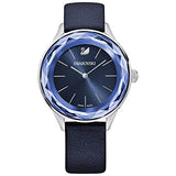 Swarovski Octea Nova Blue Dial Blue Leather Strap Watch for Women - 5295349 Authentic Buy Shop Now