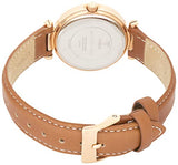 Guess Park Avenue Blue Dial Brown Leather Strap Watch for Women - W0838L2 Authentic Buy Shop Now
