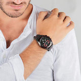 Maserati Traguardo Chronograph Black Dial Black Leather Strap Watch for Men - R8871612023 Authentic Buy Shop Now