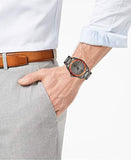 Emporio Armani Sigma Quartz Grey Dial Grey Steel Strap Watch For Men - AR11178 Authentic Buy Shop Now