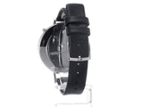 Calvin Klein Equal Black Dial Black Leather Strap Watch for Women - K3E231C1 Authentic Buy Shop Now